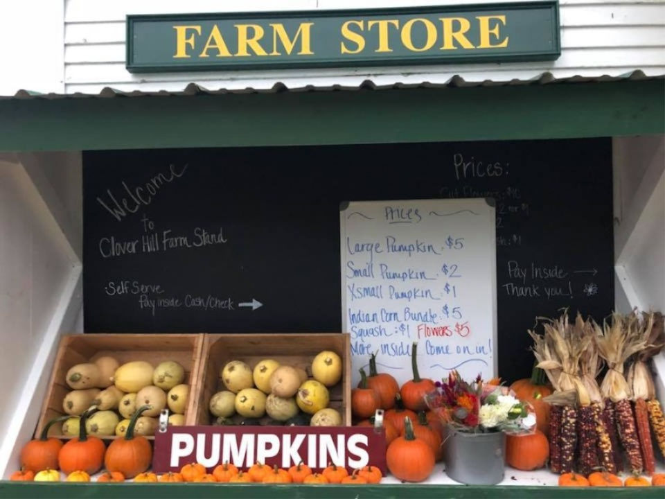 Local farm stand Hardwick, MA