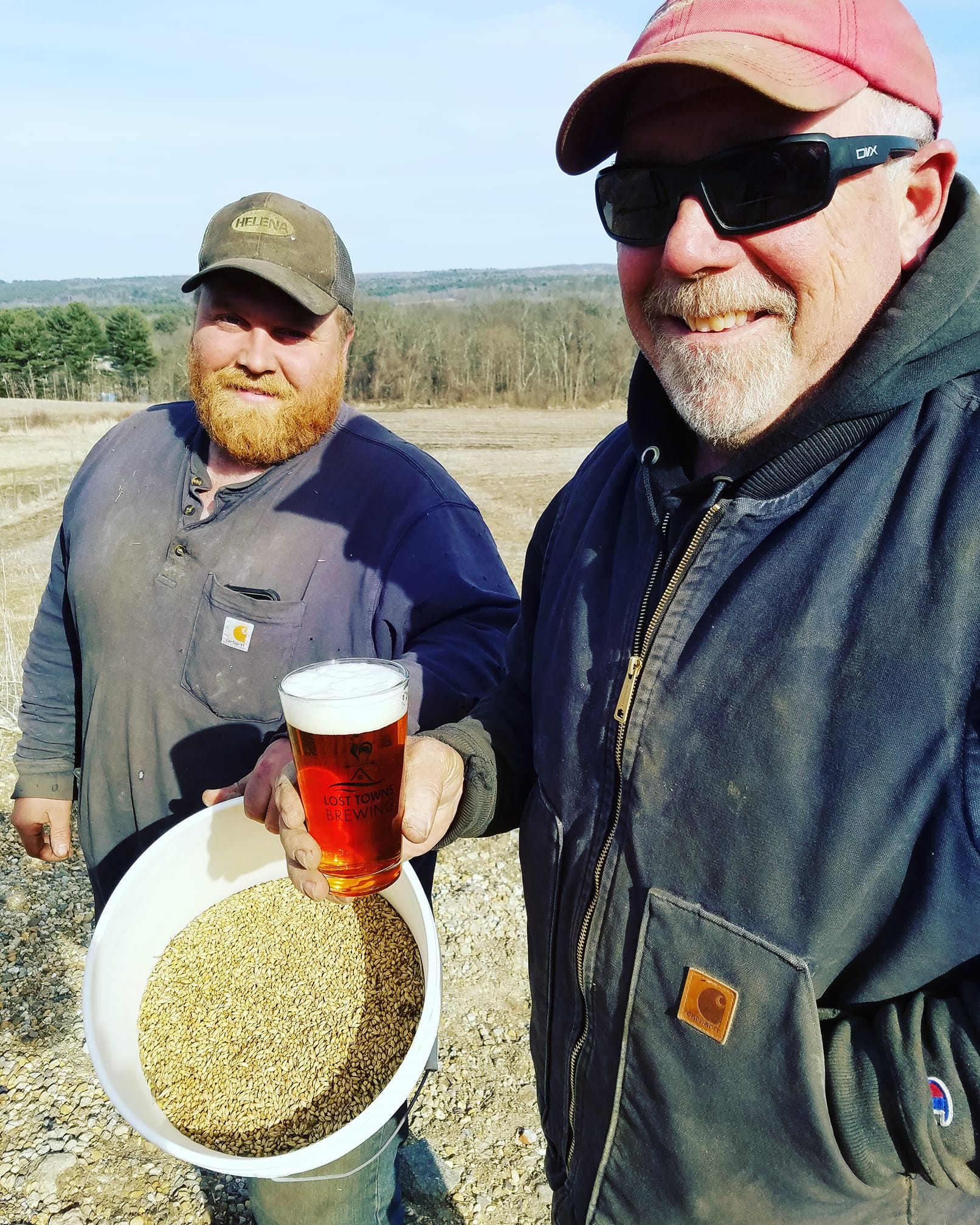 Farm-brewed Beer