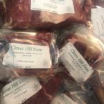 pasture-raised beef, pork, lamb, sausage